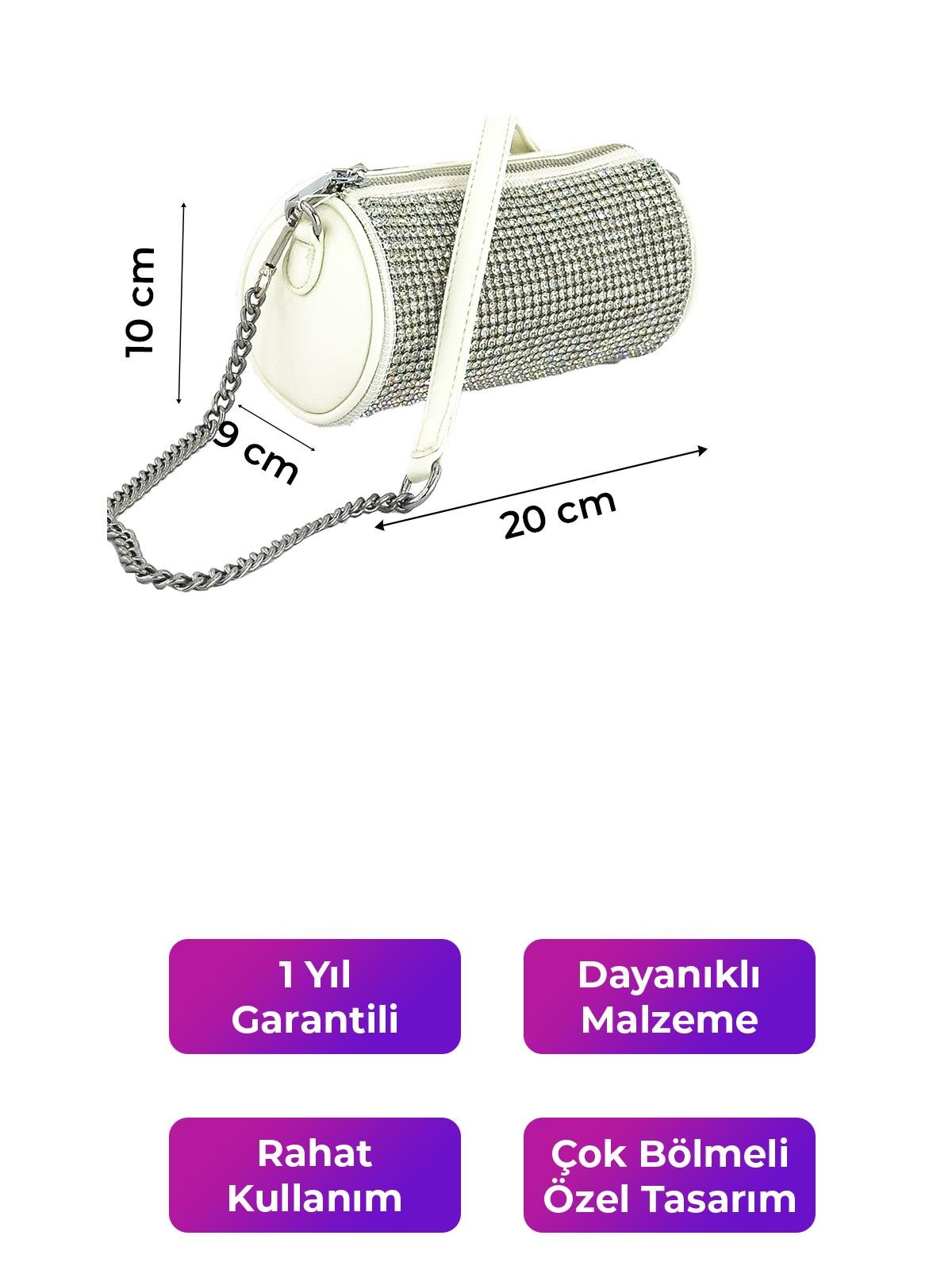 Kriste Bell Kadın Çantası Çapraz Askılı Beyaz 26313