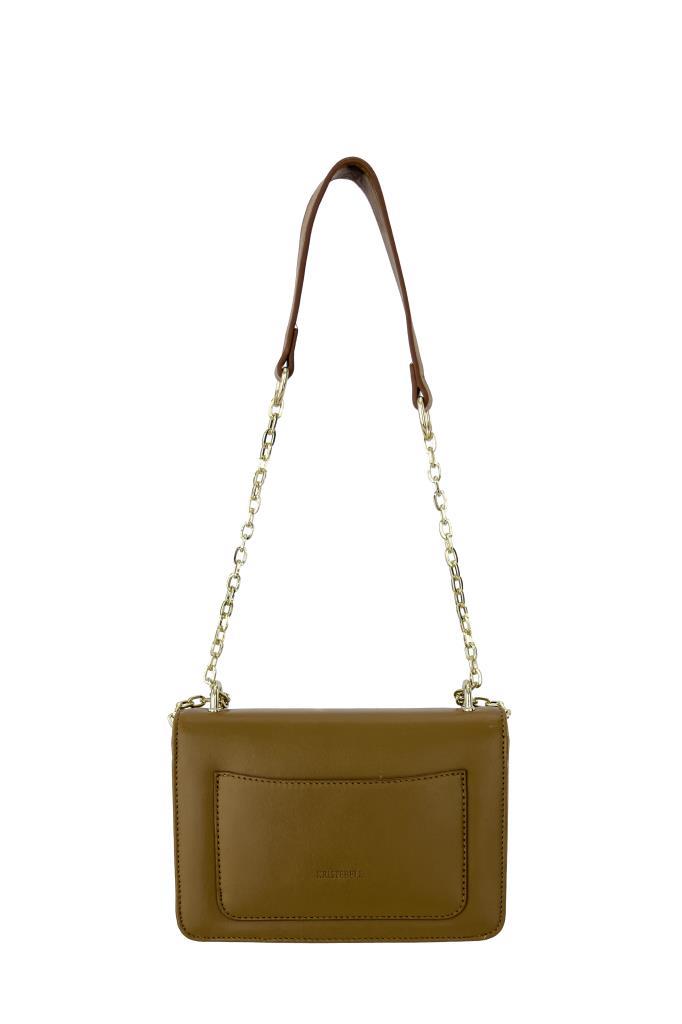 Kriste Bell Kadın Çapraz Askılı Çanta Taba 7175