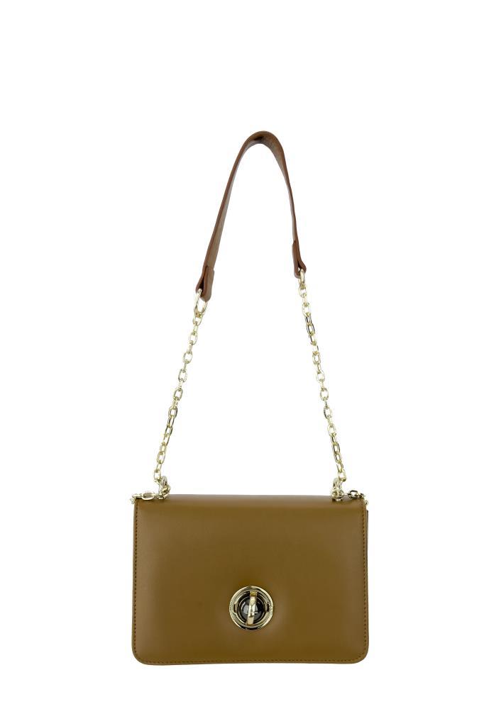 Kriste Bell Kadın Çapraz Askılı Çanta Taba 7175