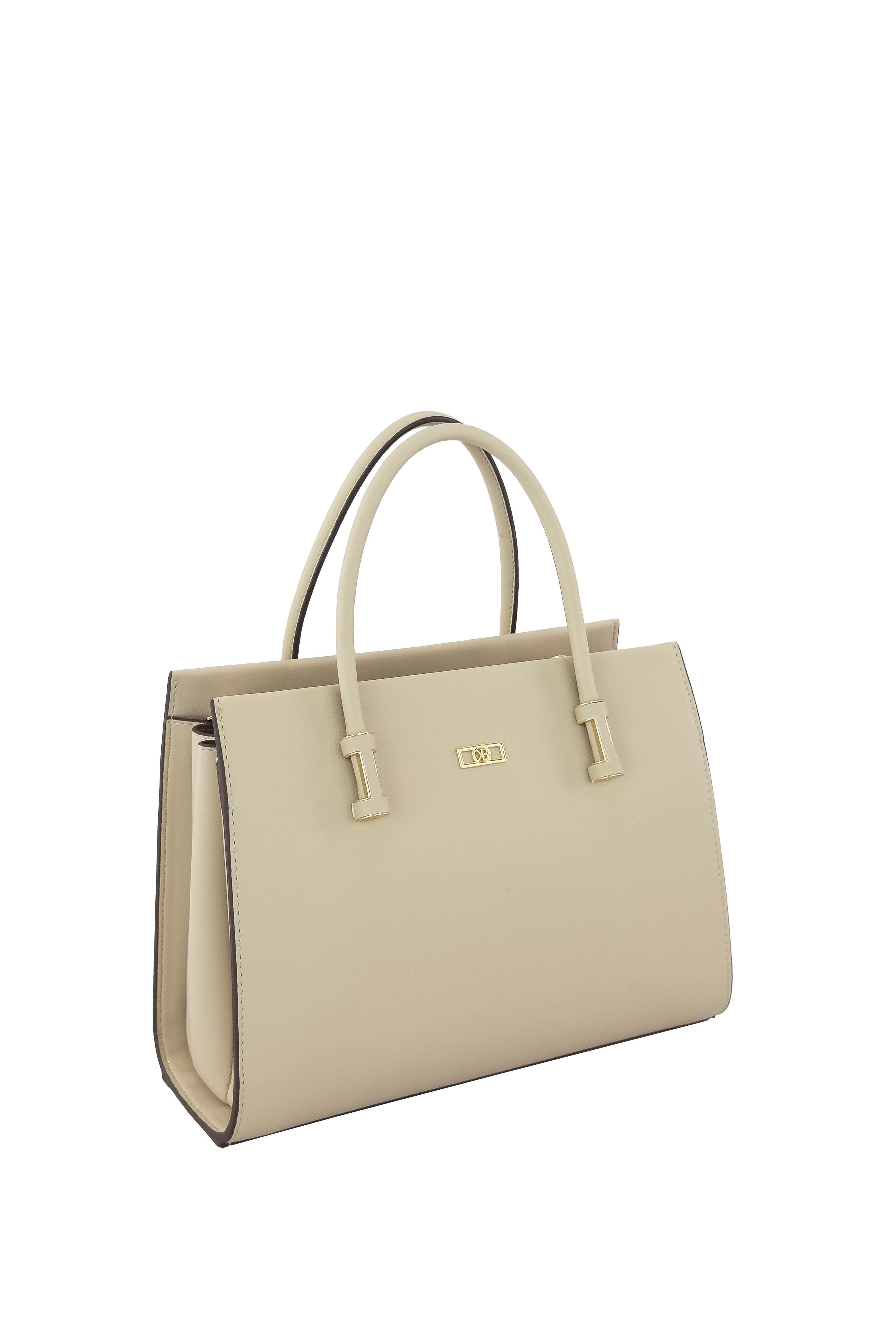 Kriste Bell Kadın Omuz Çanta Açık  Bej 7254