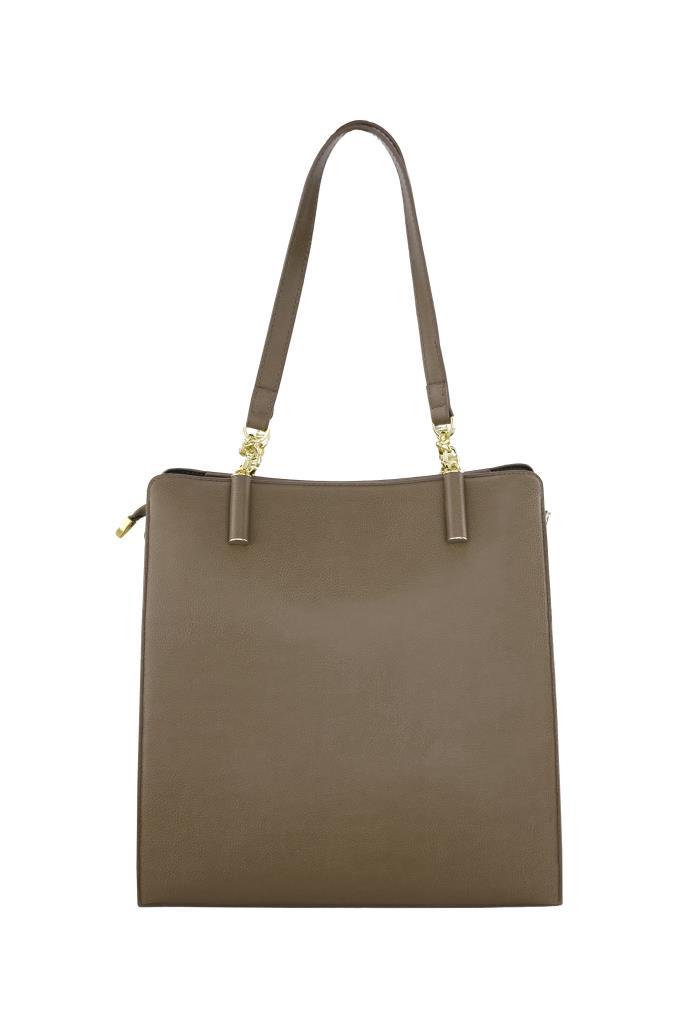 Kriste Bell Kadın Omuz Çantası Vizon 7203