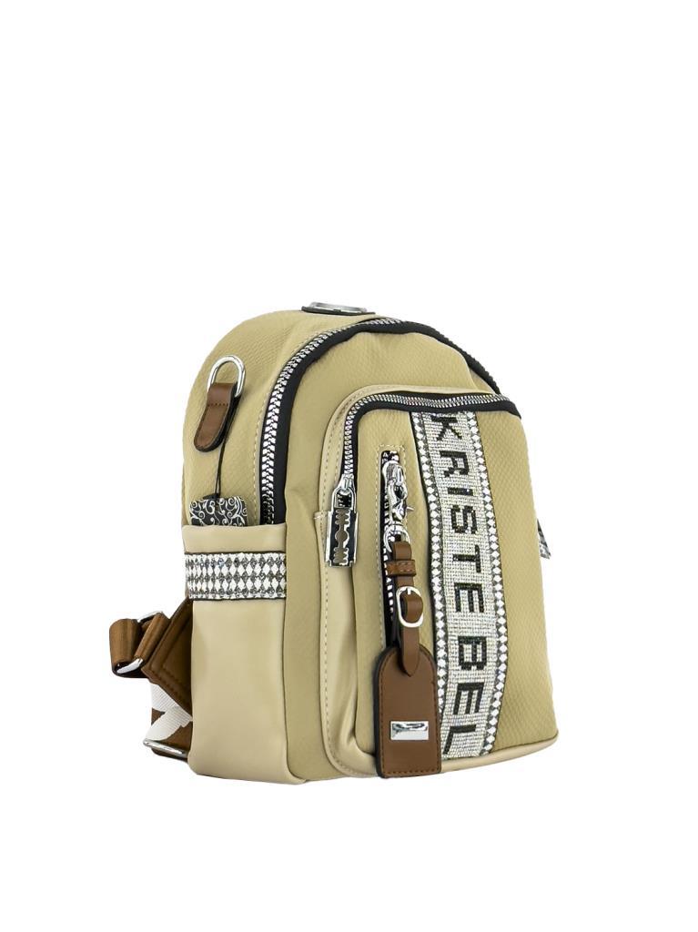 Kriste Bell Kadın Sırt Çanta Bej 26451