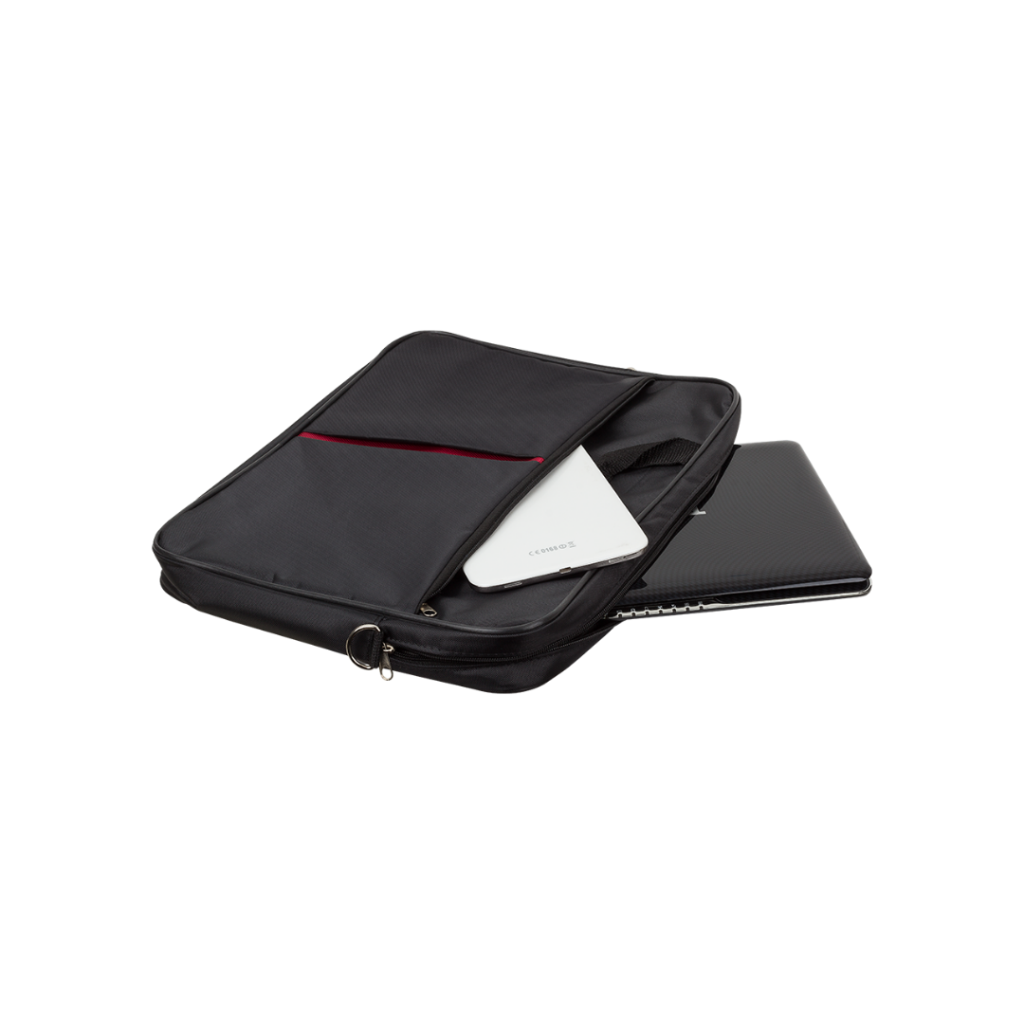 Kumaş Laptop Bölmeli Evrak Çantası Siyah 6300
