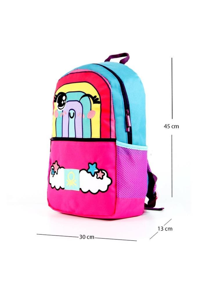 Laptop Bölmeli Okul Sırt Çantası 2 Bölmeli (75997)