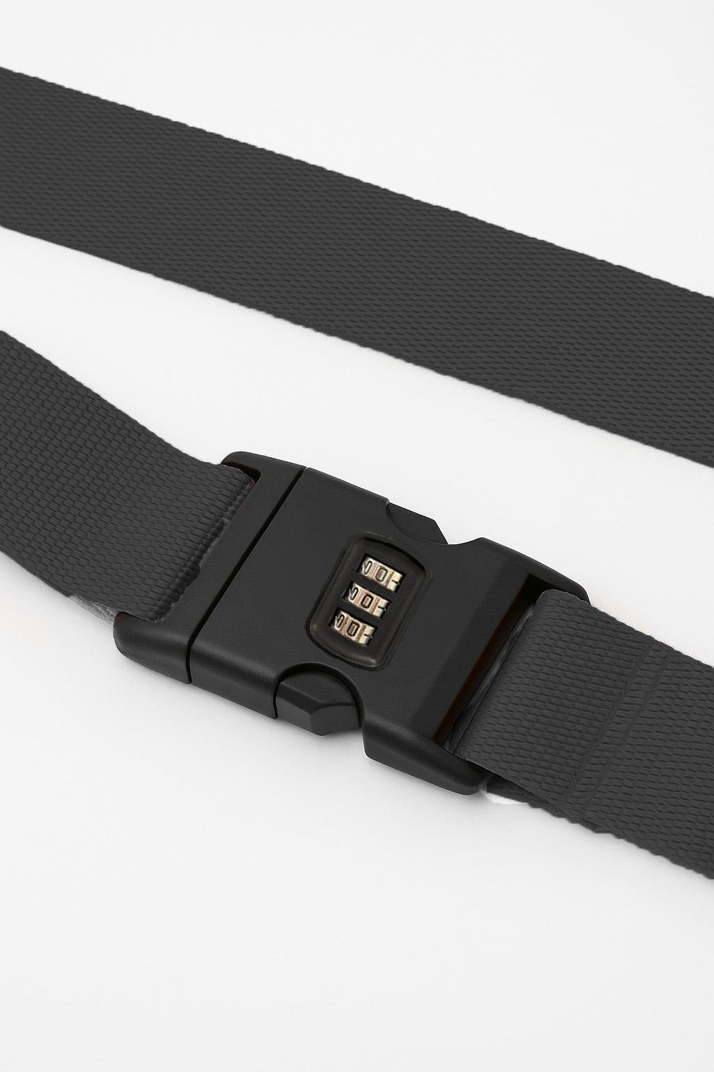 Louisiana Polo 2'li Unısex Şifreli Valiz Kemer Antrasit 2008