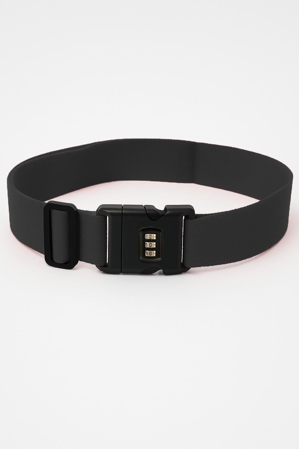 Louisiana Polo 2'li Unısex Şifreli Valiz Kemer Antrasit 2008