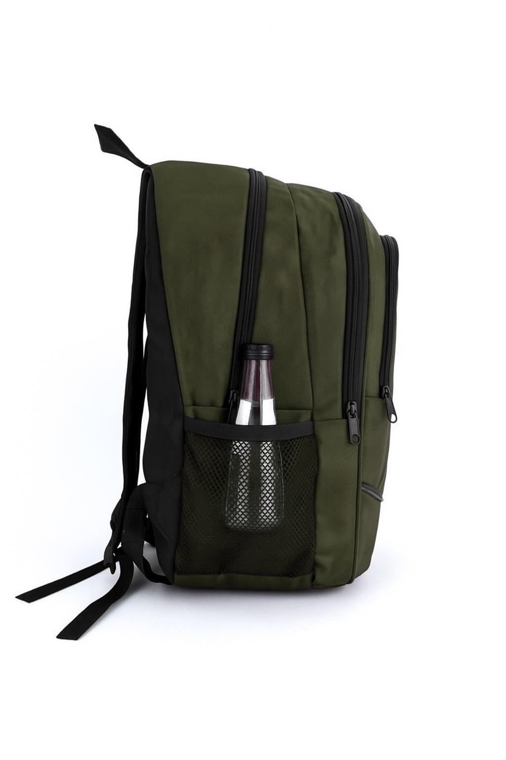 Louisiana Polo 3 Bölmeli Okul Sırt Çantası Haki 2450