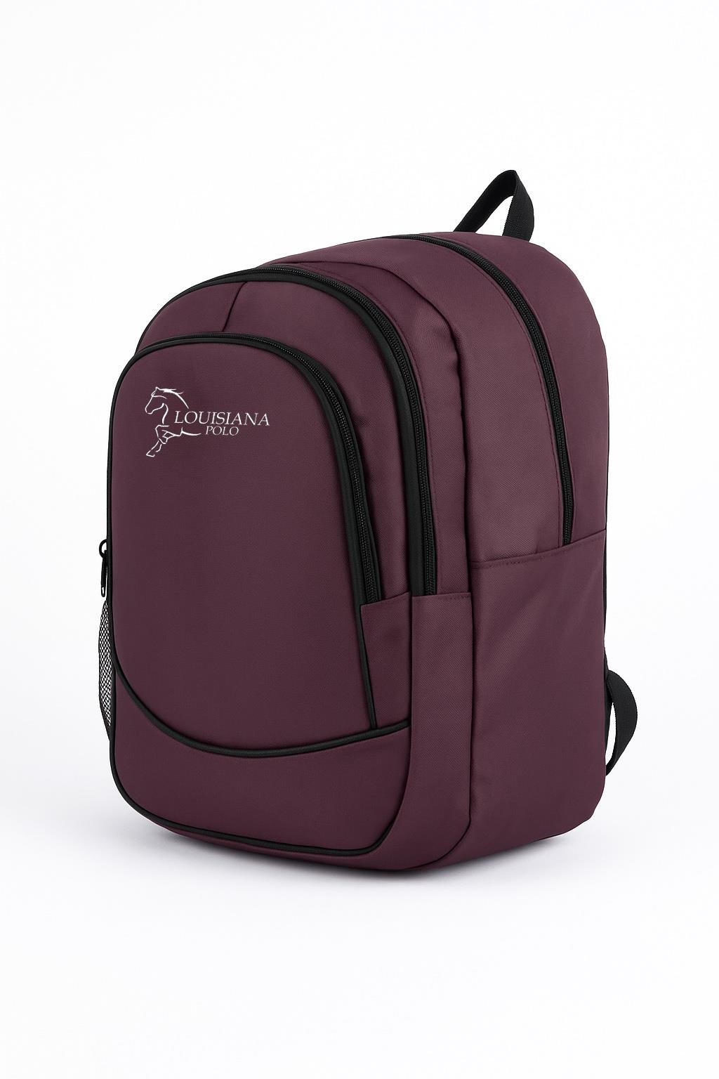 Louisiana Polo 3 Bölmeli Okul Sırt Çantası Bordo 2450