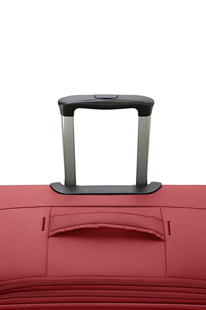 Louisiana Polo Büyük Boy Lüx Kumaş Valiz Bordo 2082