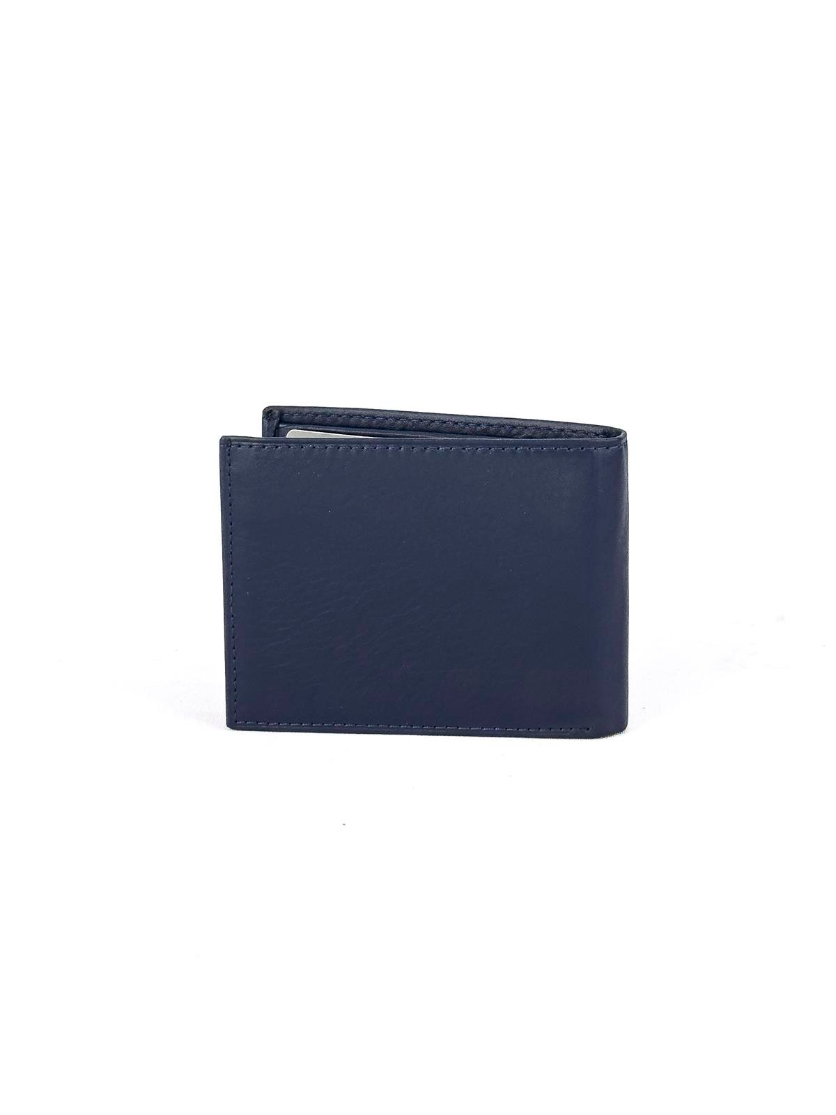 Louisiana Polo Hakiki Deri Erkek Cüzdan Lacivert 1734