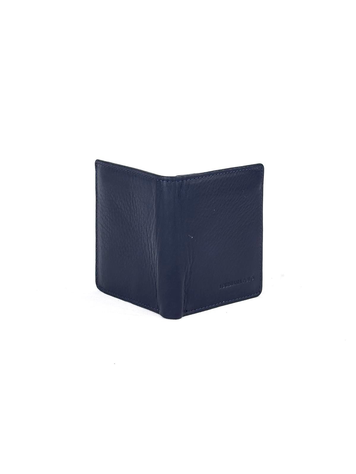 Louisiana Polo Hakiki Deri Erkek Cüzdan Lacivert 1783