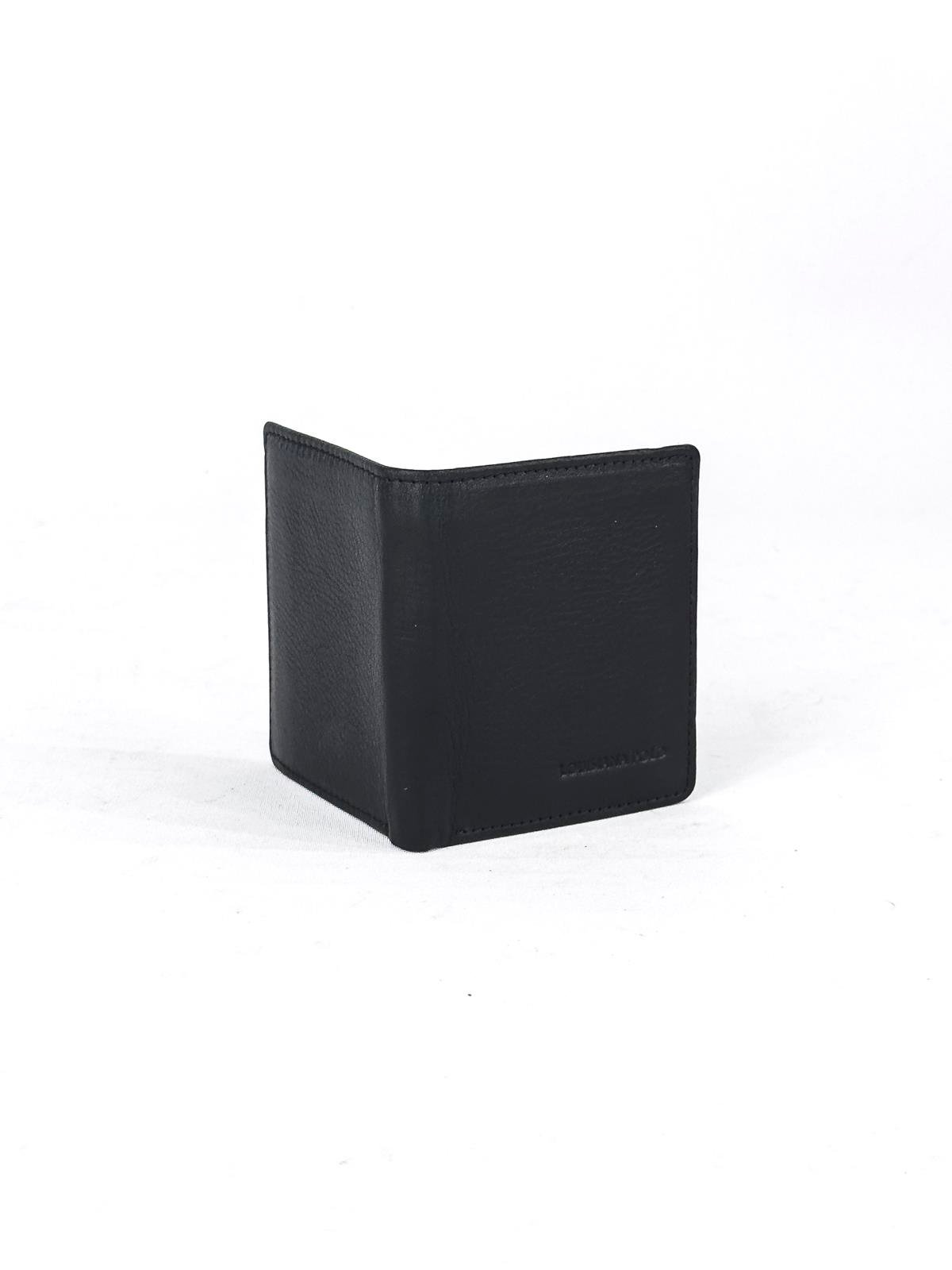 Louisiana Polo Hakiki Deri Erkek Cüzdan Siyah 1783