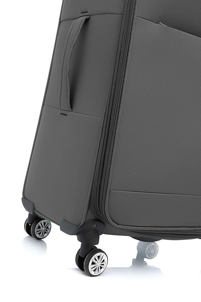 Louisiana Polo Kabin Boy Lüx Kumaş Valiz Antrasit 2082