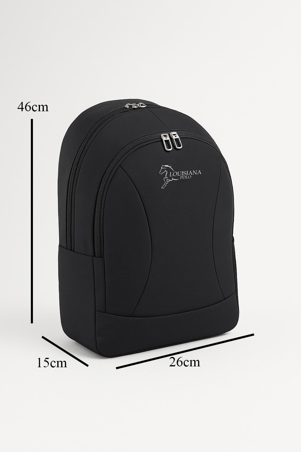 Louisiana Polo Okul Seti – Sırt Çantası + Kalemlik Beyaz 2455