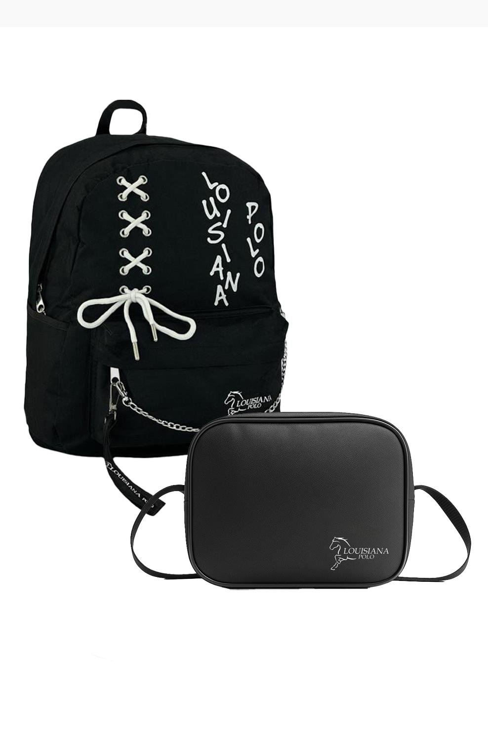Louisiana Polo Okul Seti – Sırt Çantası + Termal Beslenme Beyaz 1141