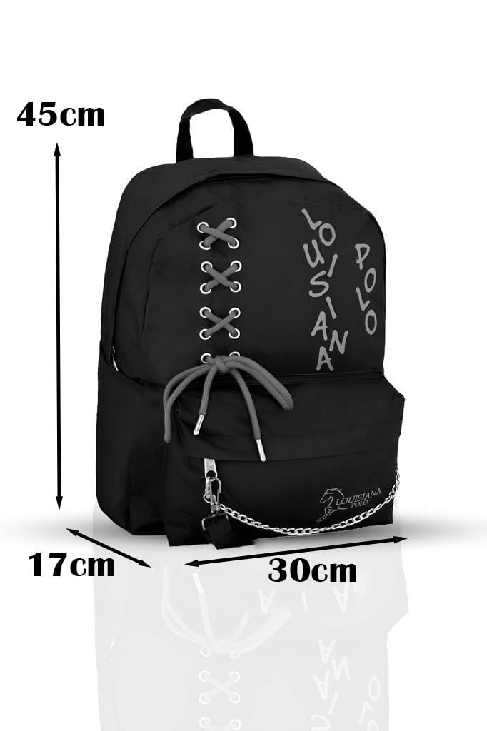 Louisiana Polo Okul Seti – Sırt Çantası + Termal Beslenme Füme 1141