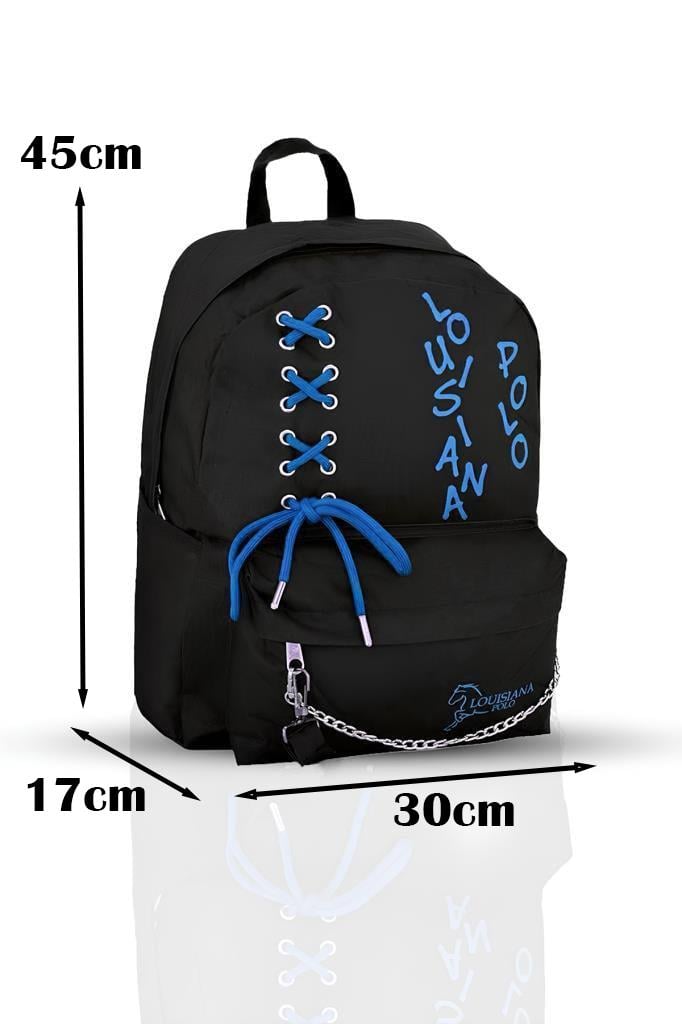 Louisiana Polo Okul Seti – Sırt Çantası + Termal Beslenme Mavi 1141
