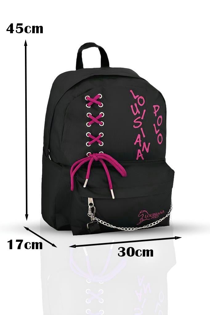 Louisiana Polo Okul Seti – Sırt Çantası + Termal Beslenme Pembe 1141