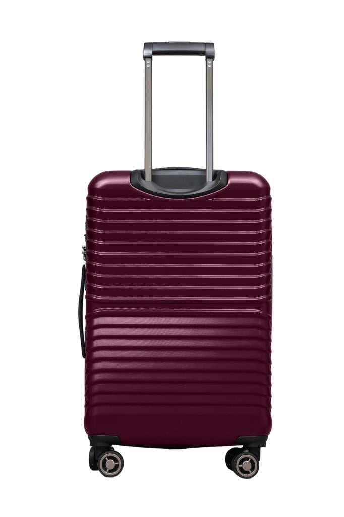 Orta Boy %100 Polikarbon Valiz Bordo 1811