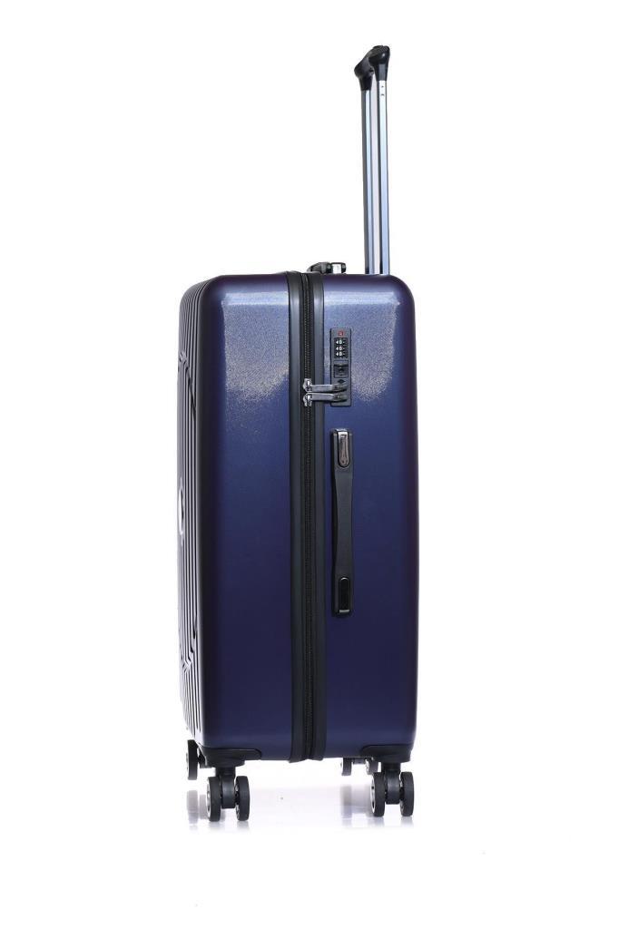 Orta Boy %100 Polikarbon Valiz Lacivert 1802