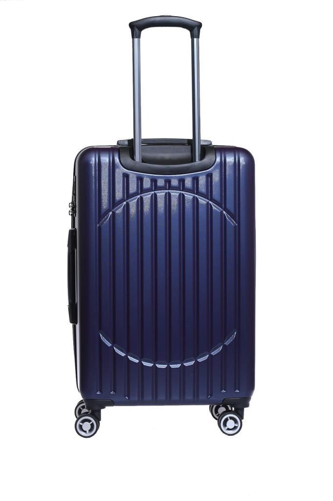 Orta Boy %100 Polikarbon Valiz Lacivert 1802