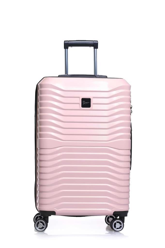 Orta Boy %100 Polikarbon Valiz Pudra 1819