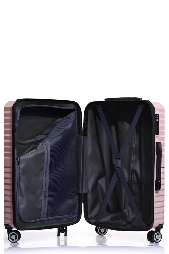 Orta Boy %100 Polikarbon Valiz Pudra 1819