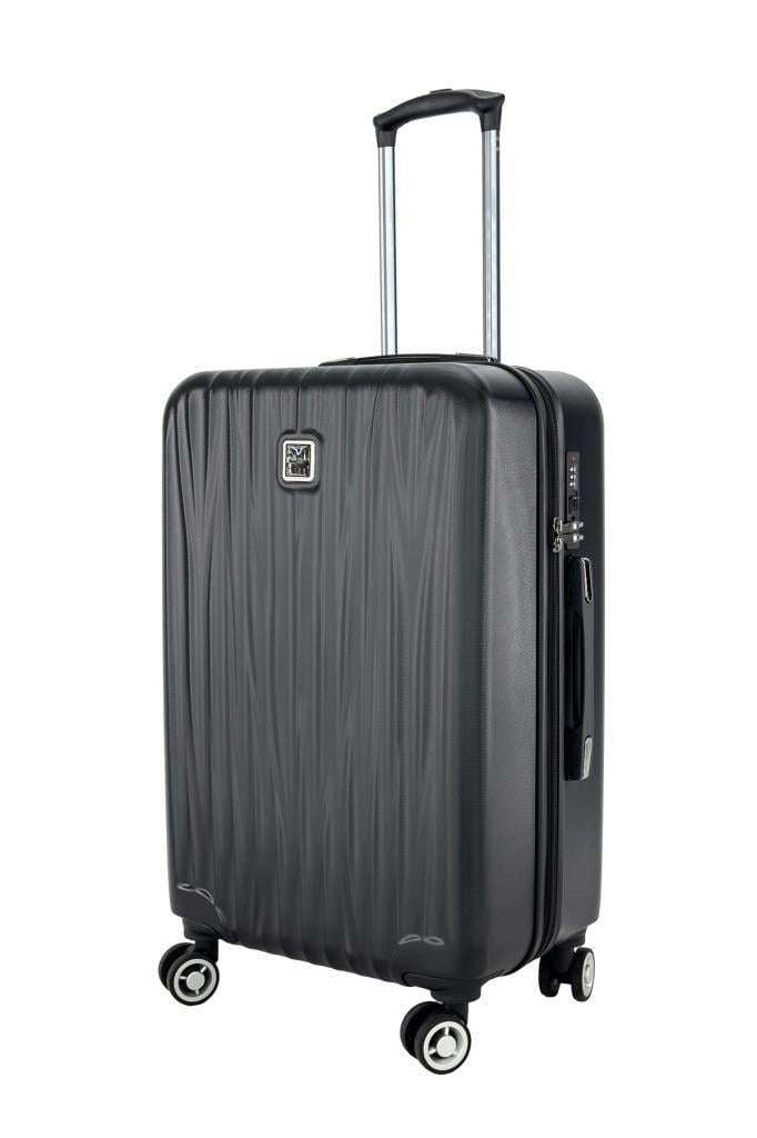 Orta Boy %100 Polikarbon Valiz Siyah 1815