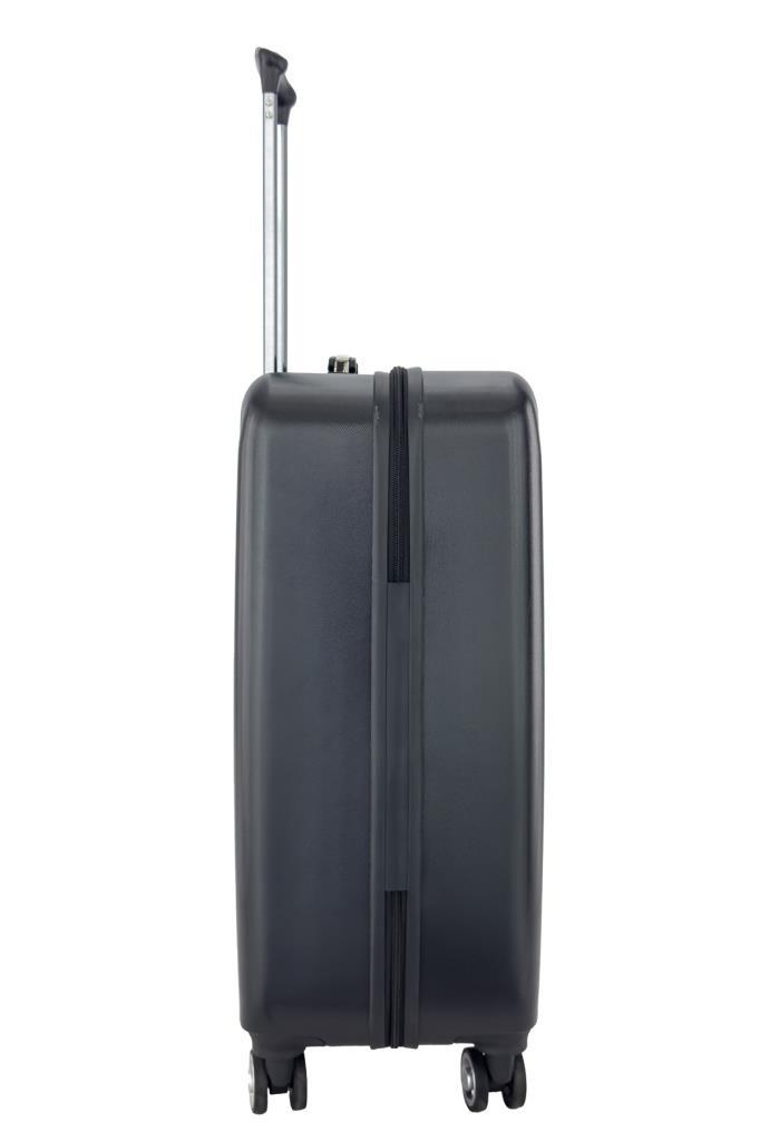 Orta Boy %100 Polikarbon Valiz Siyah 1815