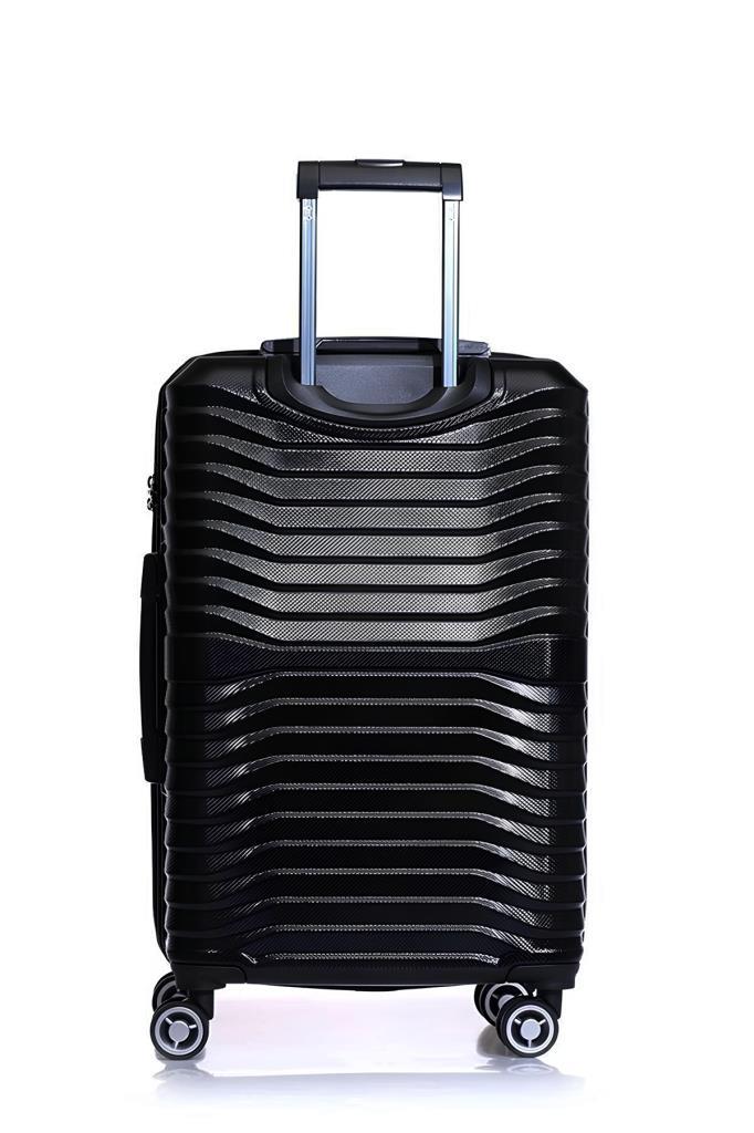 Orta Boy %100 Polikarbon Valiz Siyah 1819