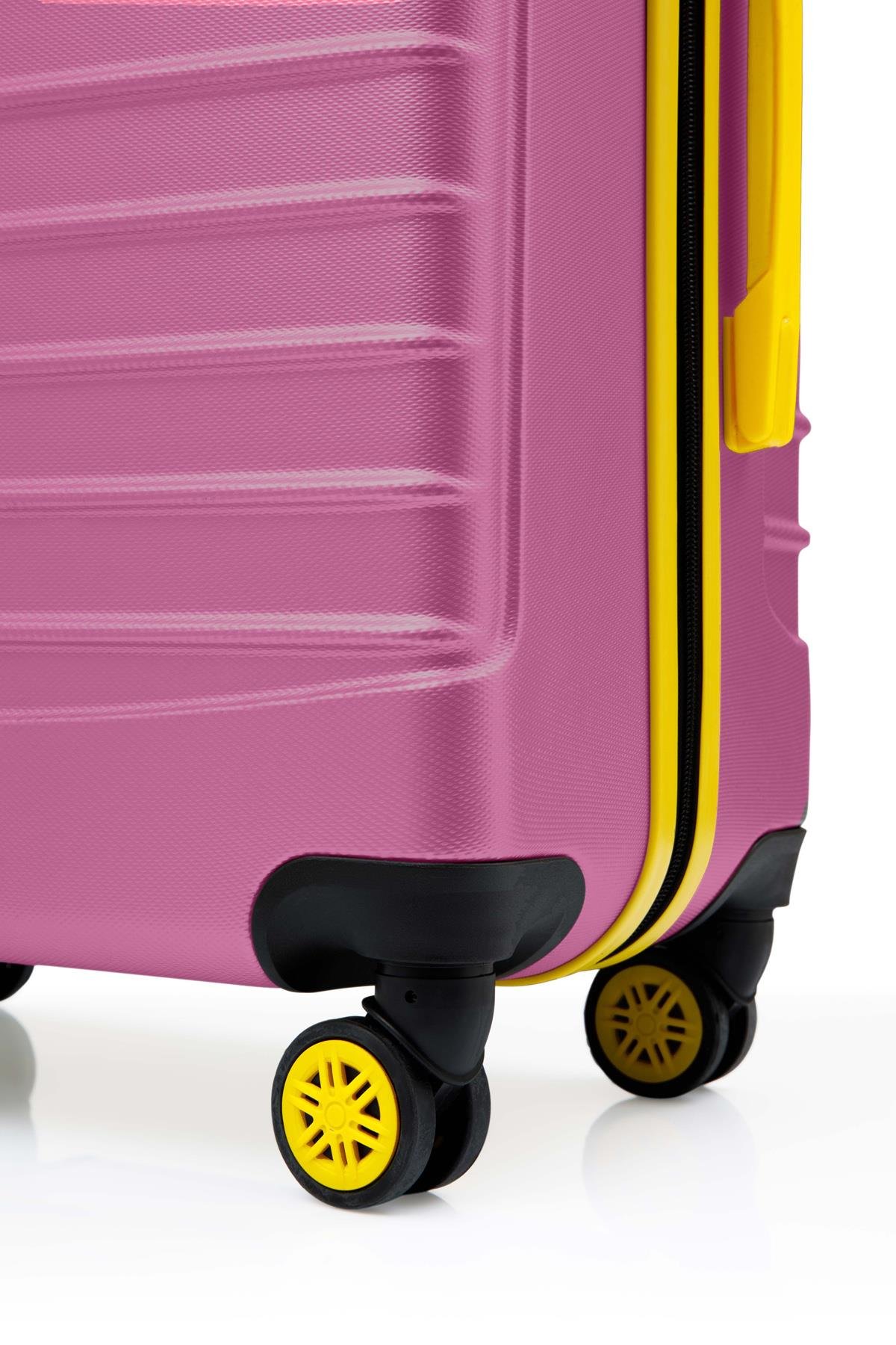 Orta Boy Valiz 4x2 Teker Pembe 1168