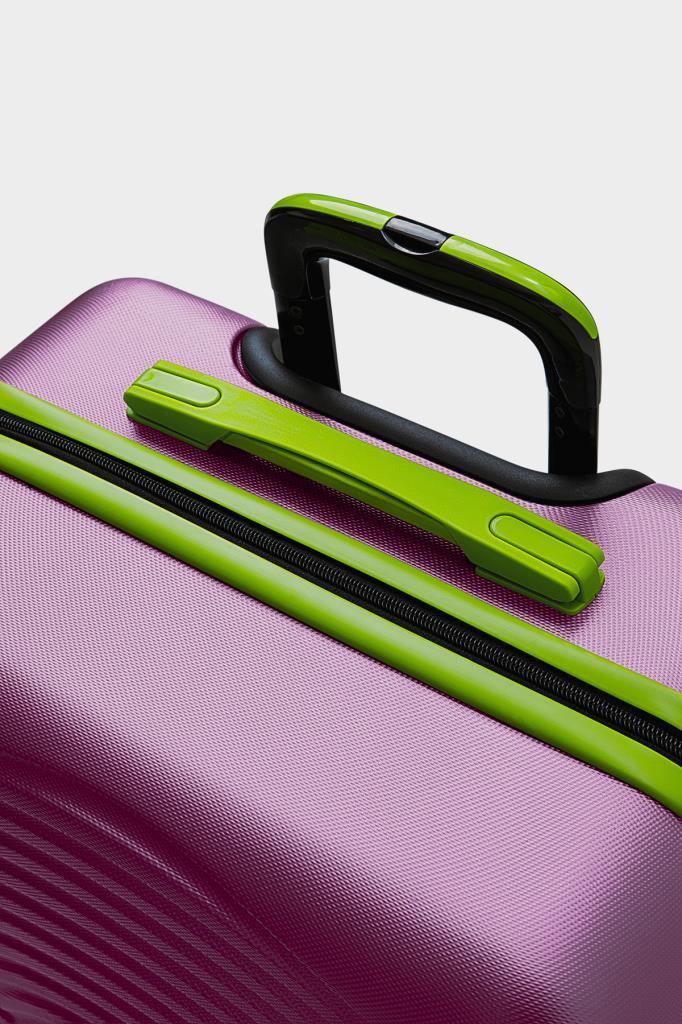 Orta Boy Valiz 4x2 Teker Rose 1169