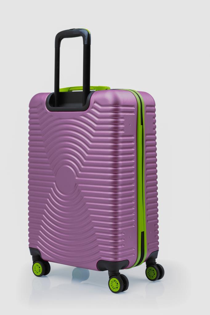 Orta Boy Valiz 4x2 Teker Rose 1169