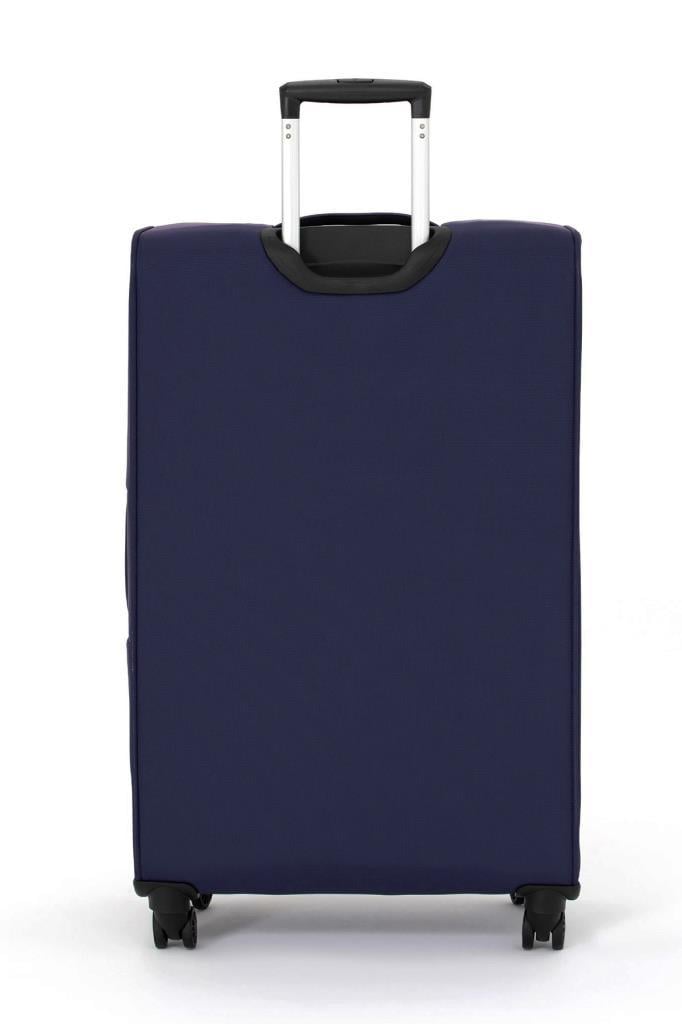 Pierre Cardin 2'li Valiz Seti Büyük Ve Orta Boy Lüx Kumaş Valiz Lacivert 04pc4200