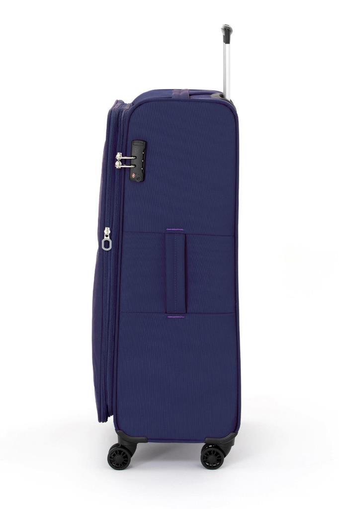 Pierre Cardin 3'lü Valiz Seti Lüx Kumaş Valiz Lacivert 04pc4200