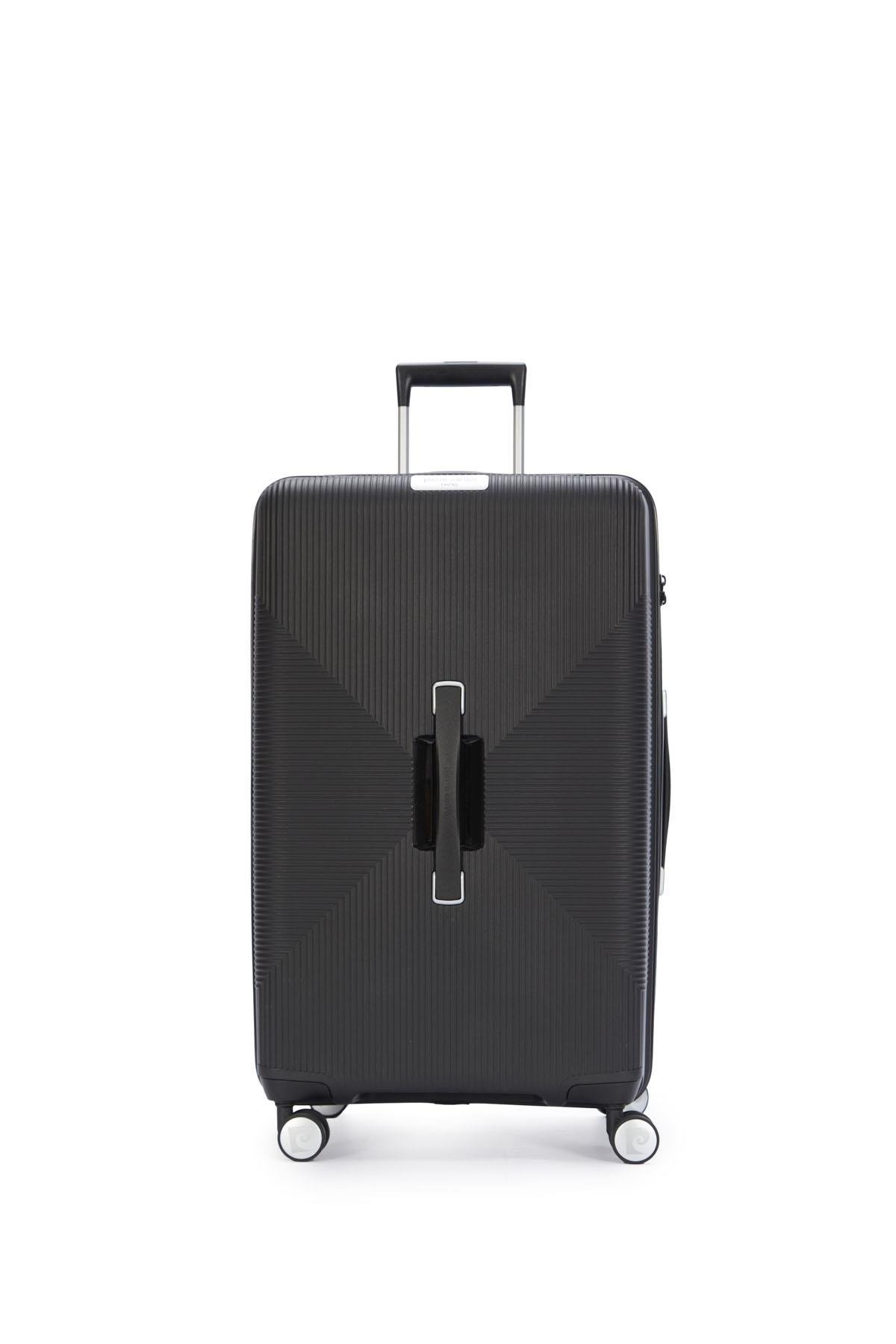 Pierre Cardin Büyük Boy %100 Polipropilen Valiz Siyah 04PC7080