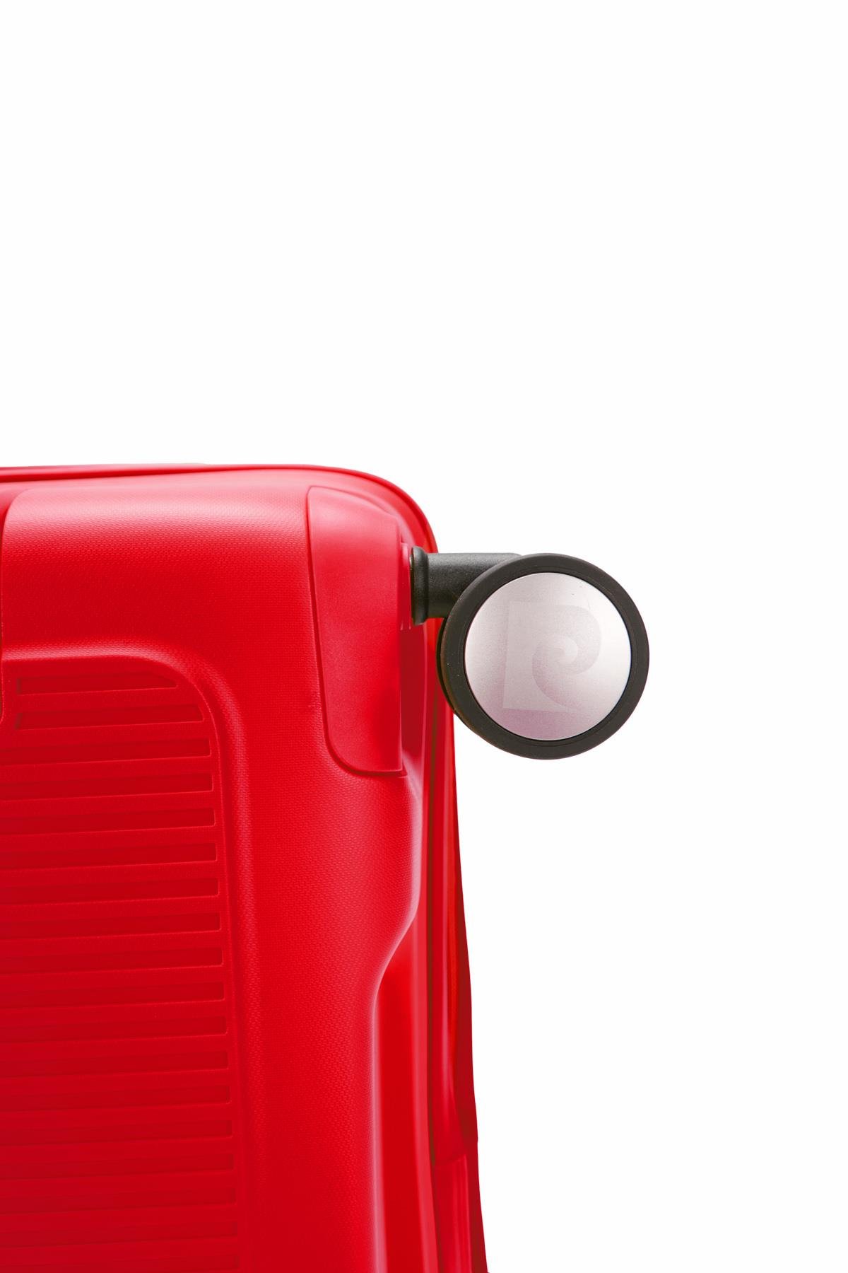 Pierre Cardin Büyük Boy %100 Polipropilen Valiz Kırmızı 04PC7070