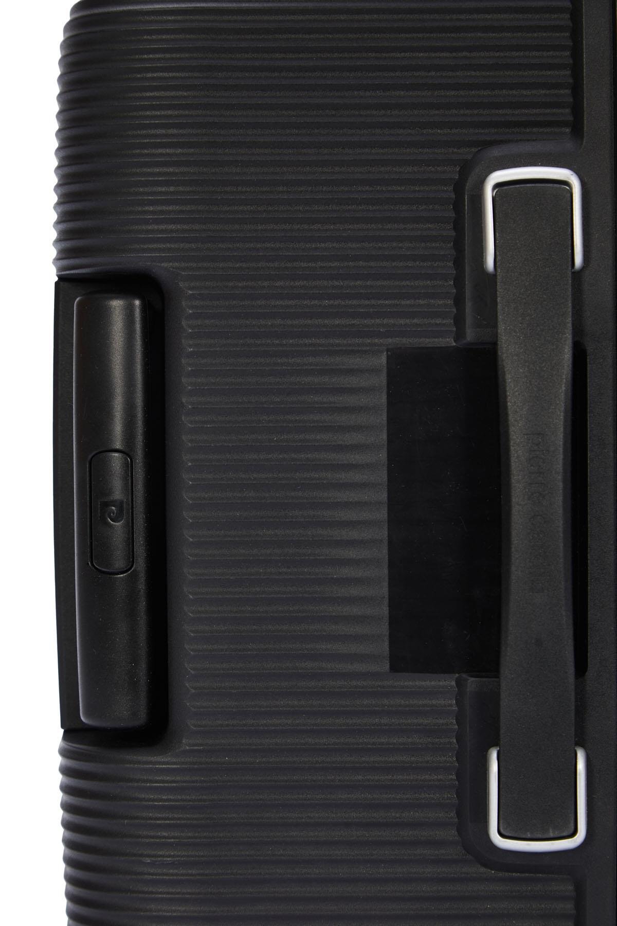 Pierre Cardin Büyük Boy %100 Polipropilen Valiz Siyah 04PC7080