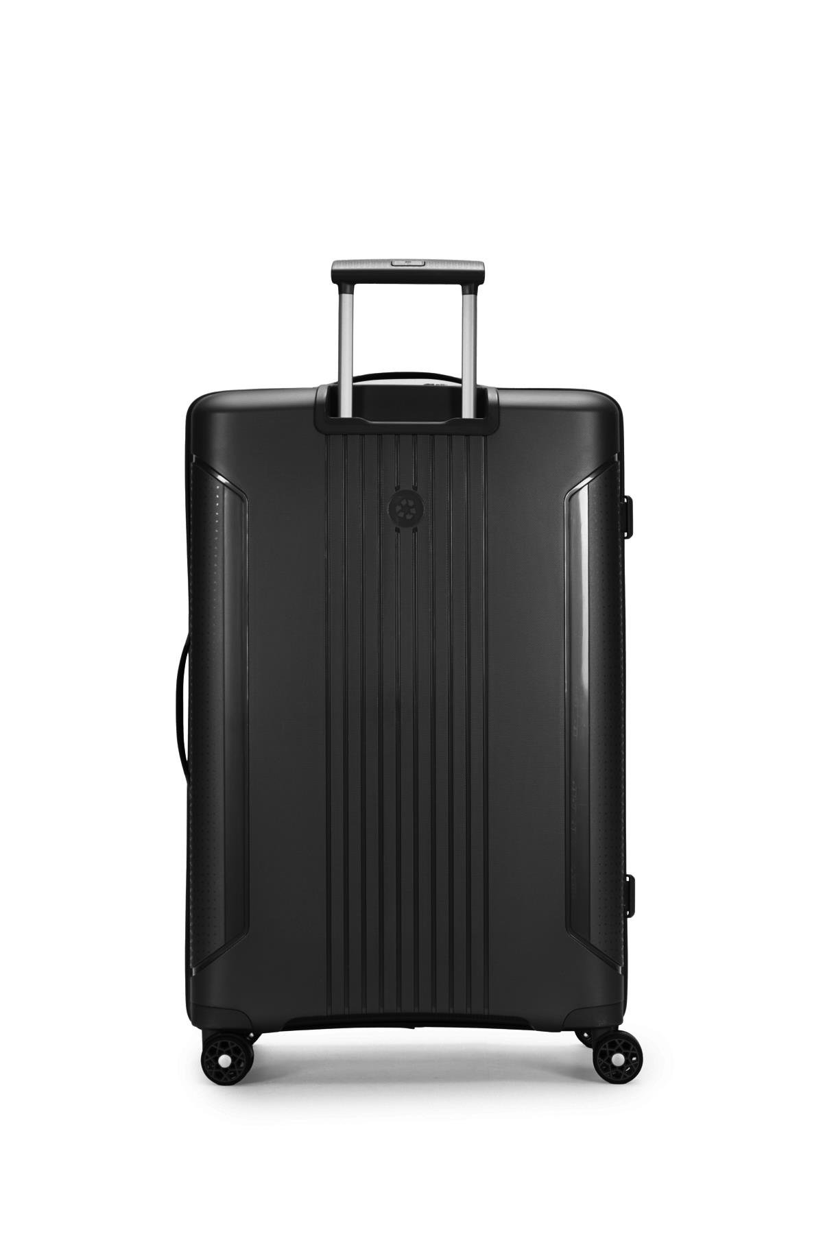 Pierre Cardin Büyük Boy %100 Polipropilen Valiz Siyah 04PC7060