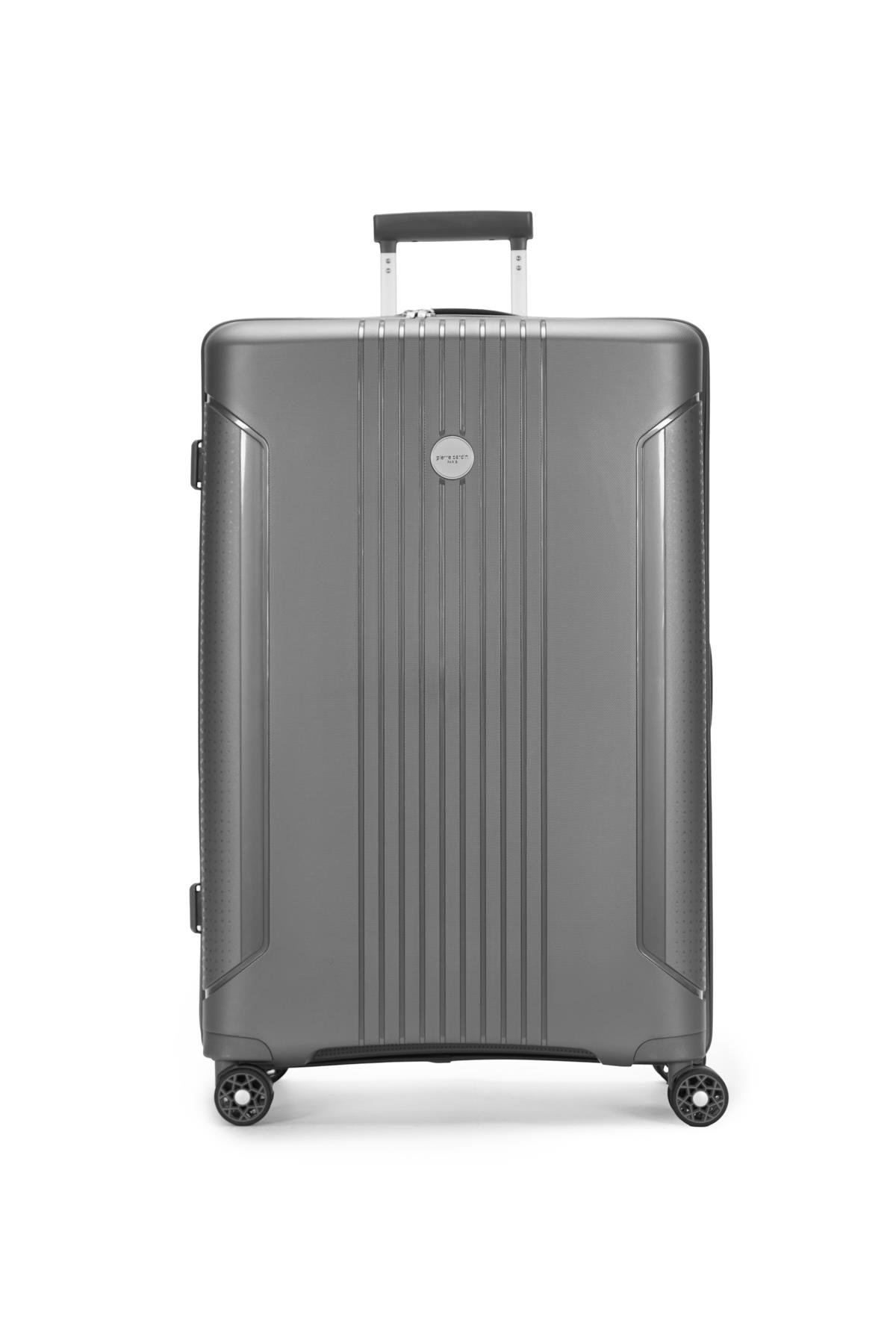 Pierre Cardin Büyük Boy %100 Polipropilen Valiz Antrasit 04PC7060