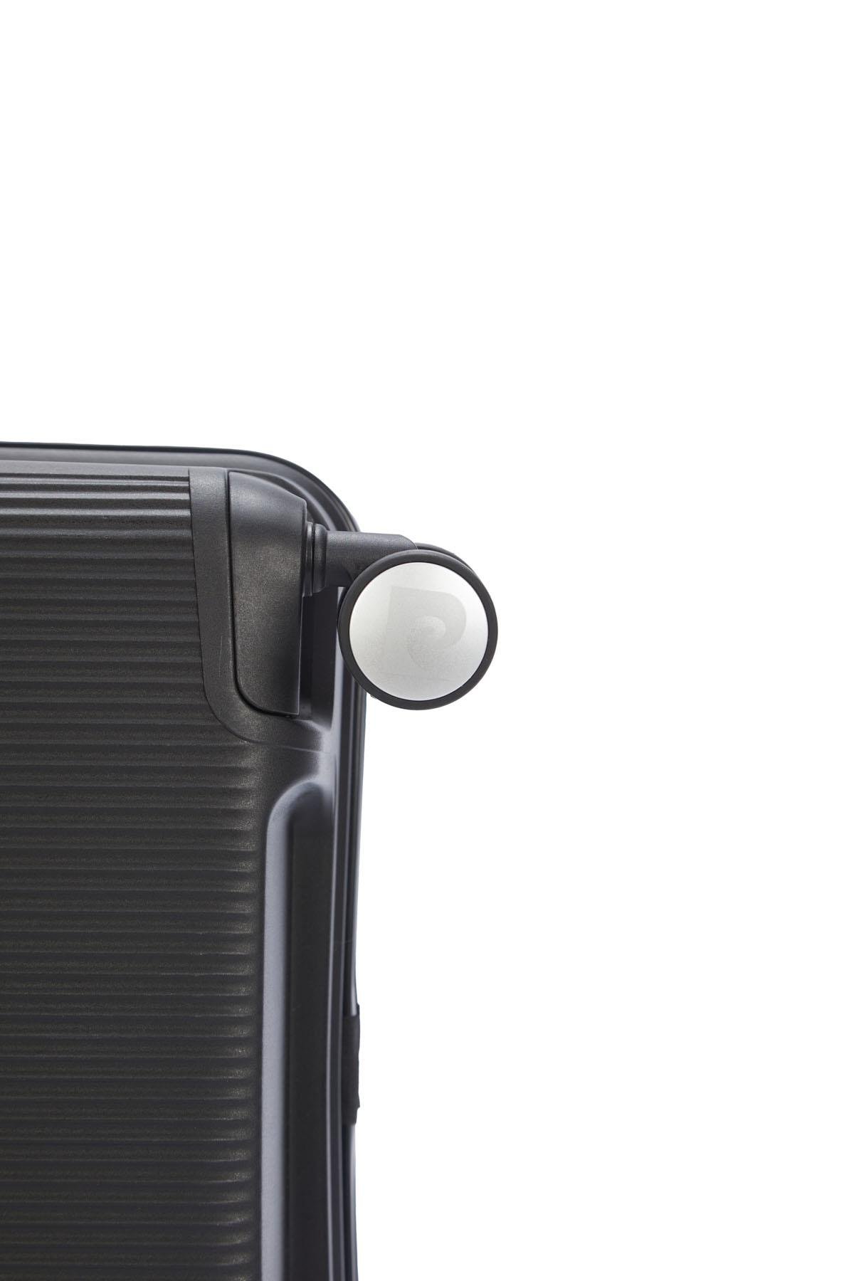 Pierre Cardin Büyük Boy %100 Polipropilen Valiz Siyah 04PC7080