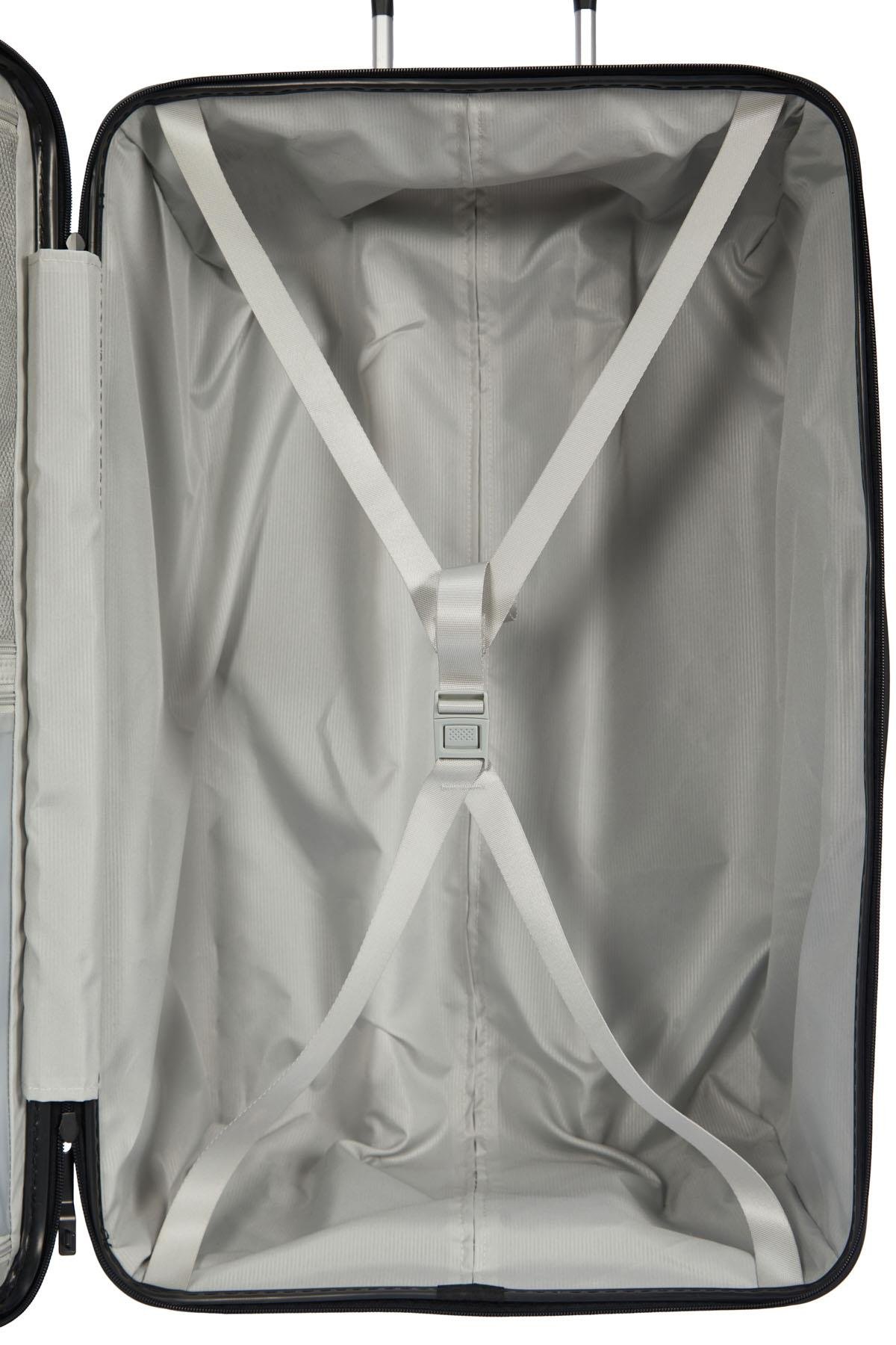 Pierre Cardin Büyük Boy %100 Polipropilen Valiz Siyah 04PC7080