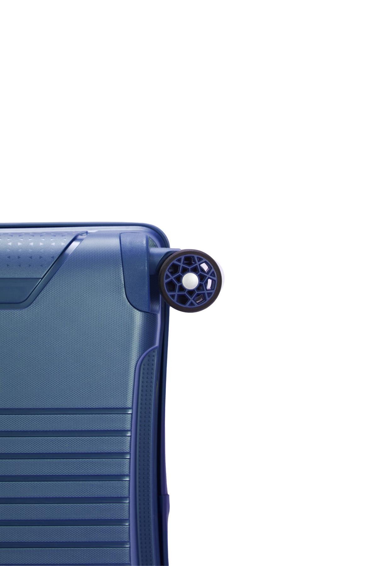 Pierre Cardin Büyük Boy %100 Polipropilen Valiz Lacivert 04PC7060