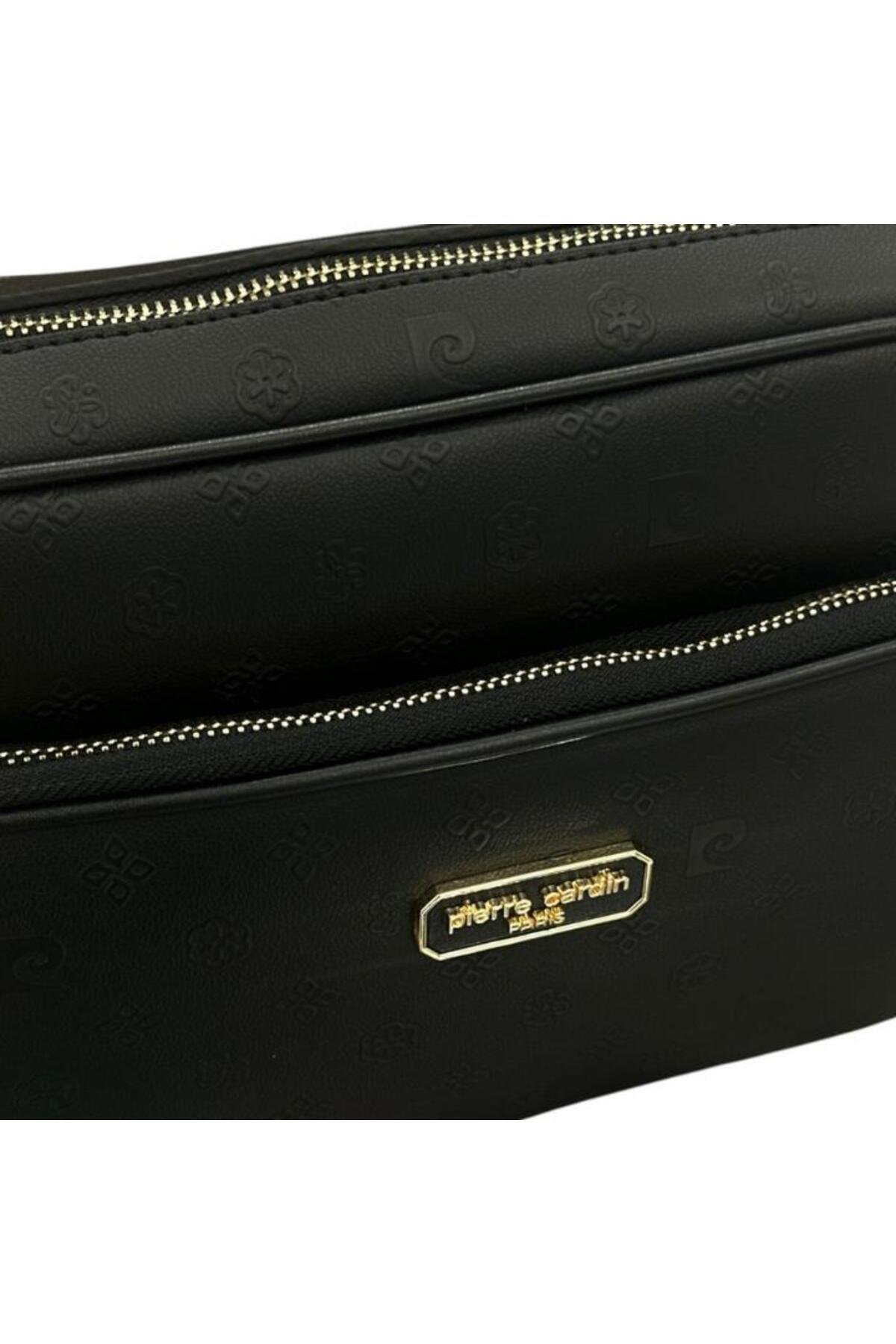 Pierre Cardin Çapraz Askılı Kadın Çantası Siyah 05pc25y902