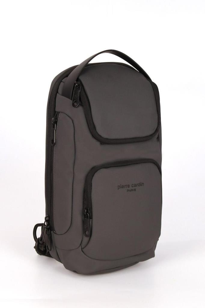Pierre Cardin Erkek Bodybag Çantası Gri Pc00201-S