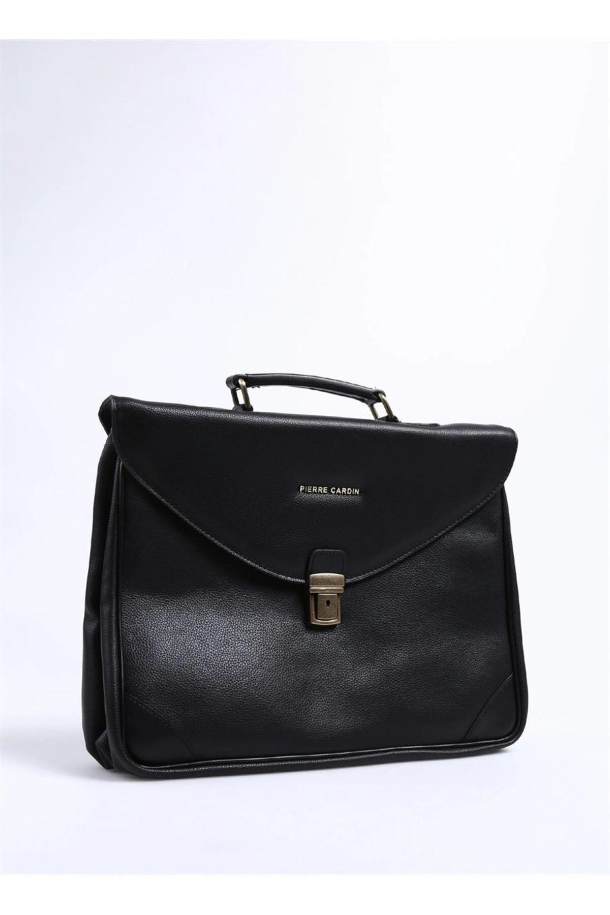 Pierre Cardin Erkek Evrak Çantası Siyah Pc001194