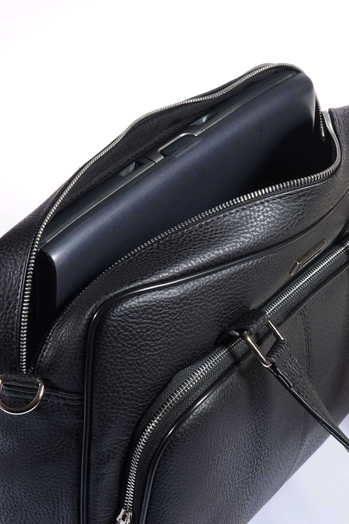 Pierre Cardin Erkek Evrak Çantası Siyah Pc001116