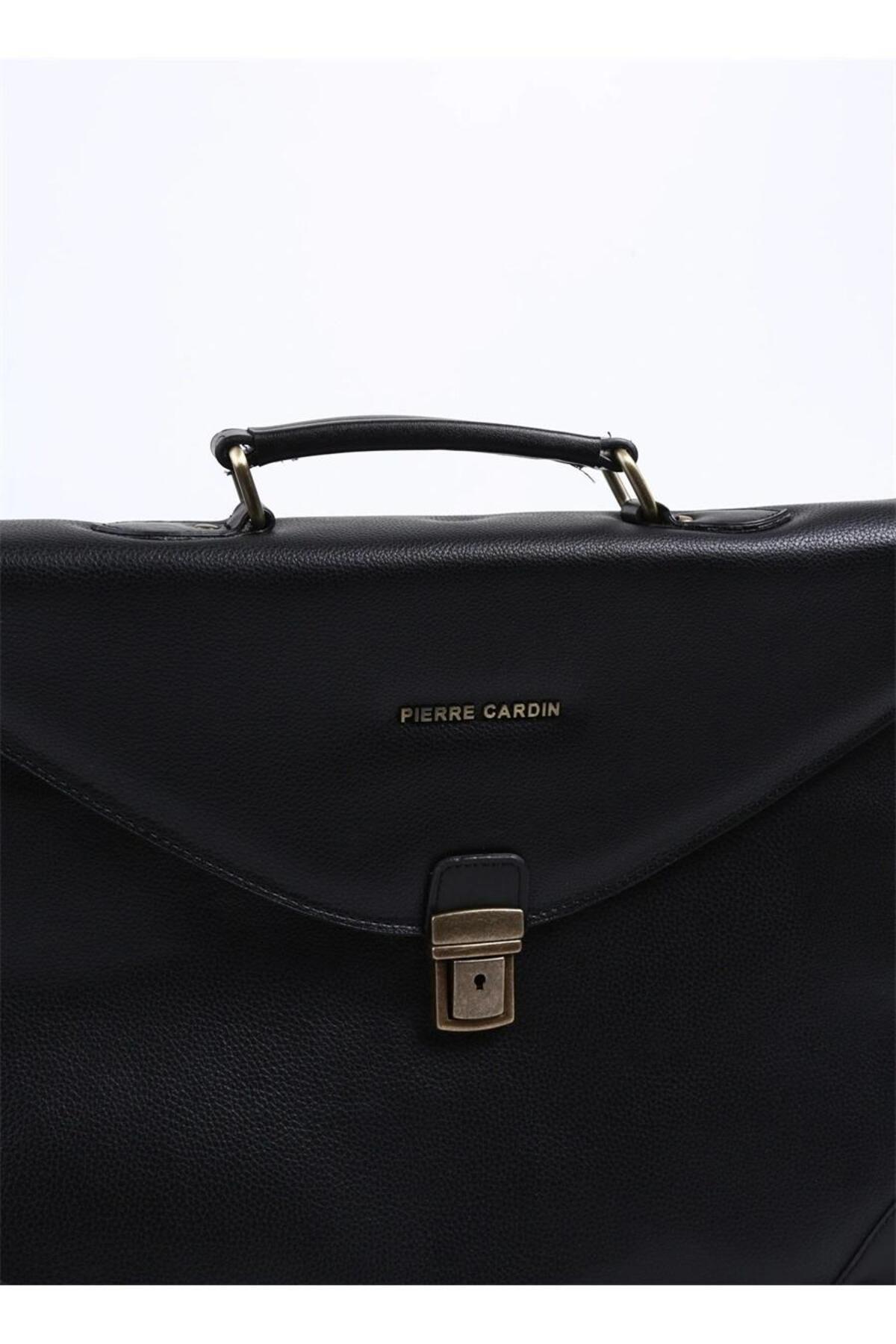 Pierre Cardin Erkek Evrak Çantası Siyah Pc001194