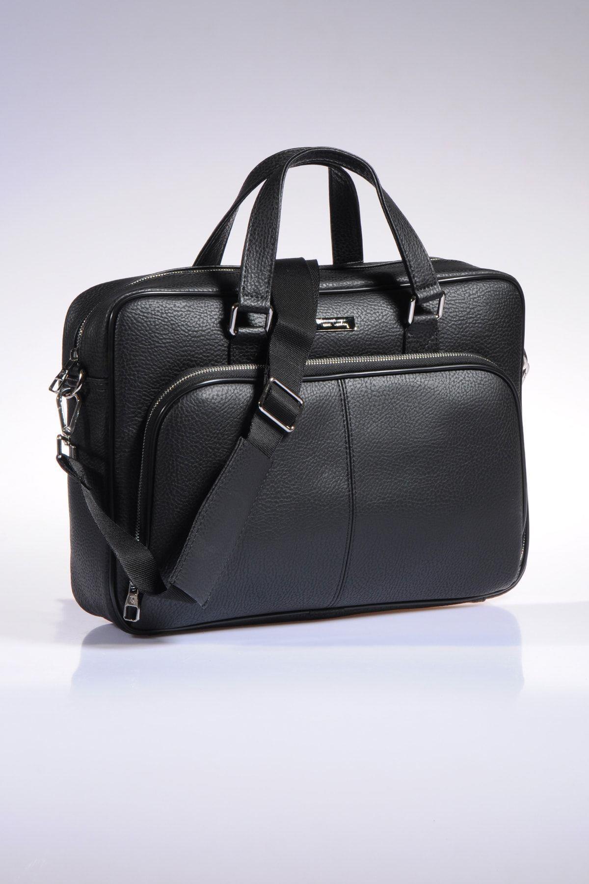 Pierre Cardin Erkek Evrak Çantası Siyah Pc001116