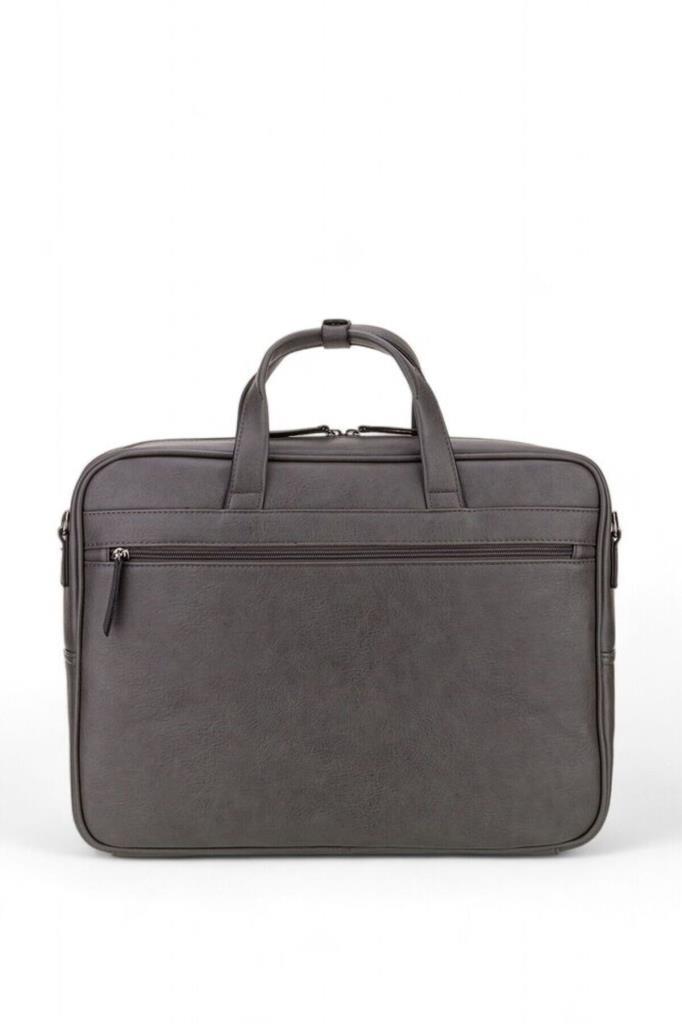 Pierre Cardin Erkek Laptop Evrak Çantası Gri 01pc00111